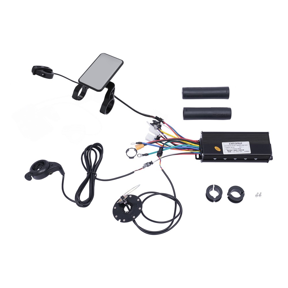 36v/48v E-bike Controller Component Kit With Color Lcd Display & Pedal Assist