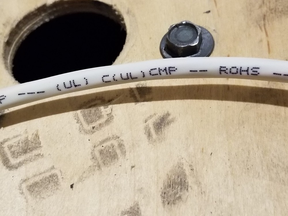 Carol E3036S 18/6C Stranded Control/Communications Cable Plenum CMP White /50ft