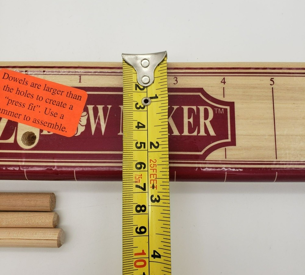 Deluxe EZ Bowmaker Bow Making Tool Wood Spool Spindle Craft Bow Maker