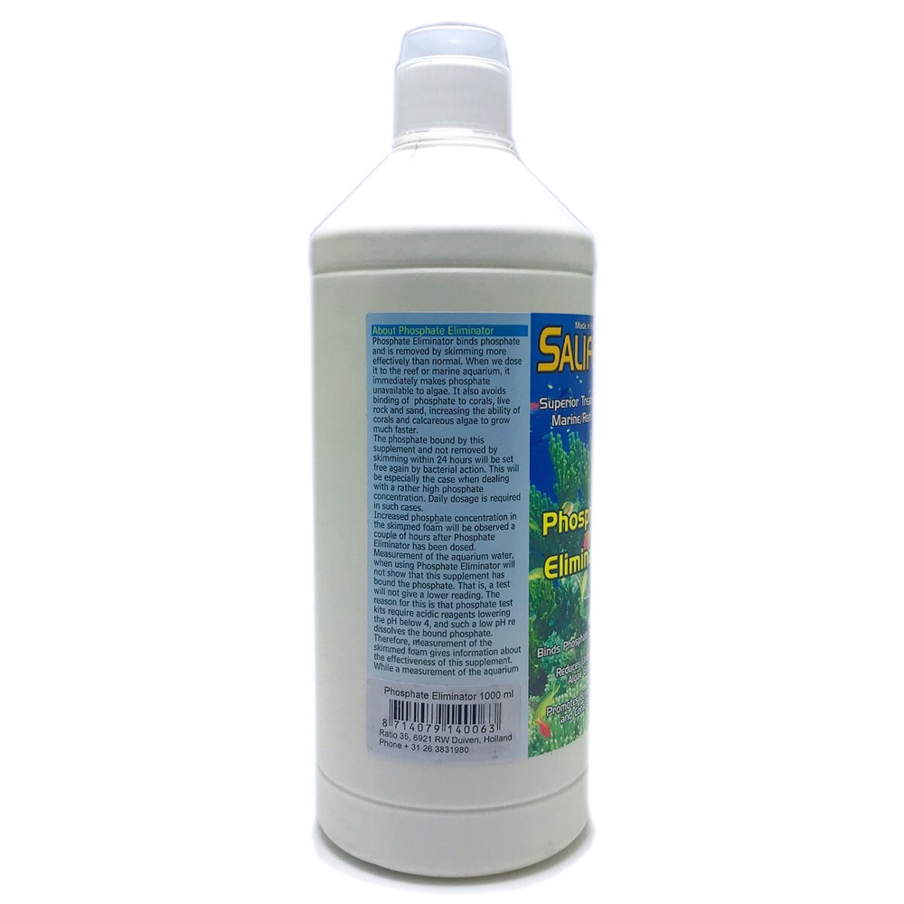 Salifert Phosphate Eliminator 1000mL Binds Phosphate Immediately