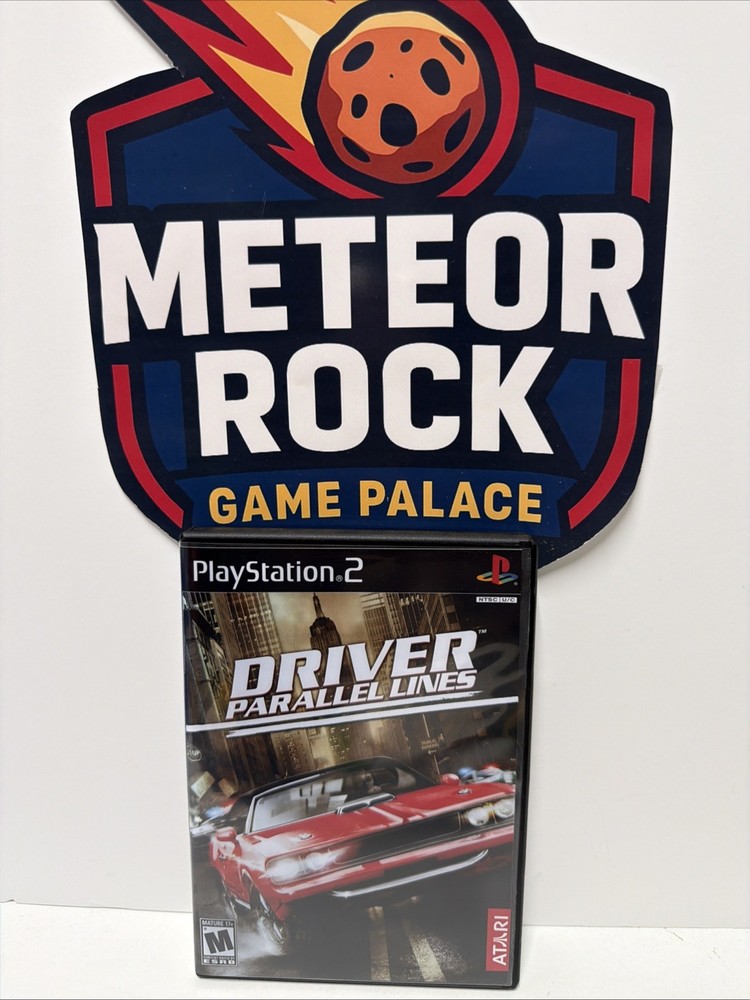 Driver Parallel Lines - PlayStation 2 Replacement Case Only (Game Not Included)