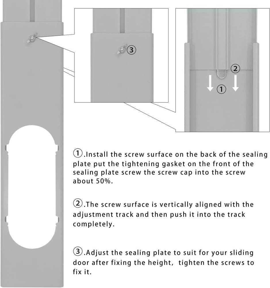 Portable Window Air Conditioner Exhaust Kit