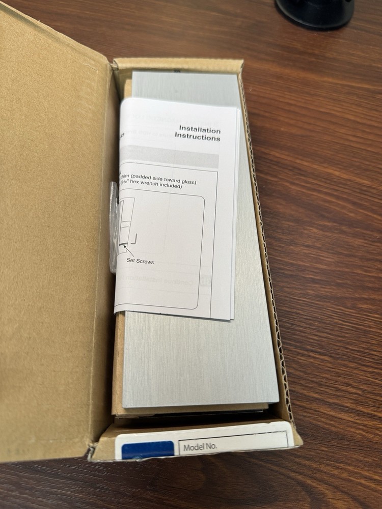 Schlage HDB450 Herculite Door Bracket