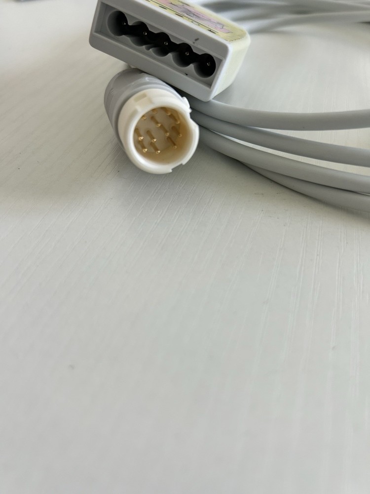 Philips REF M1668A , CBL 5 Leadset, Grabber, AAMI, ICU