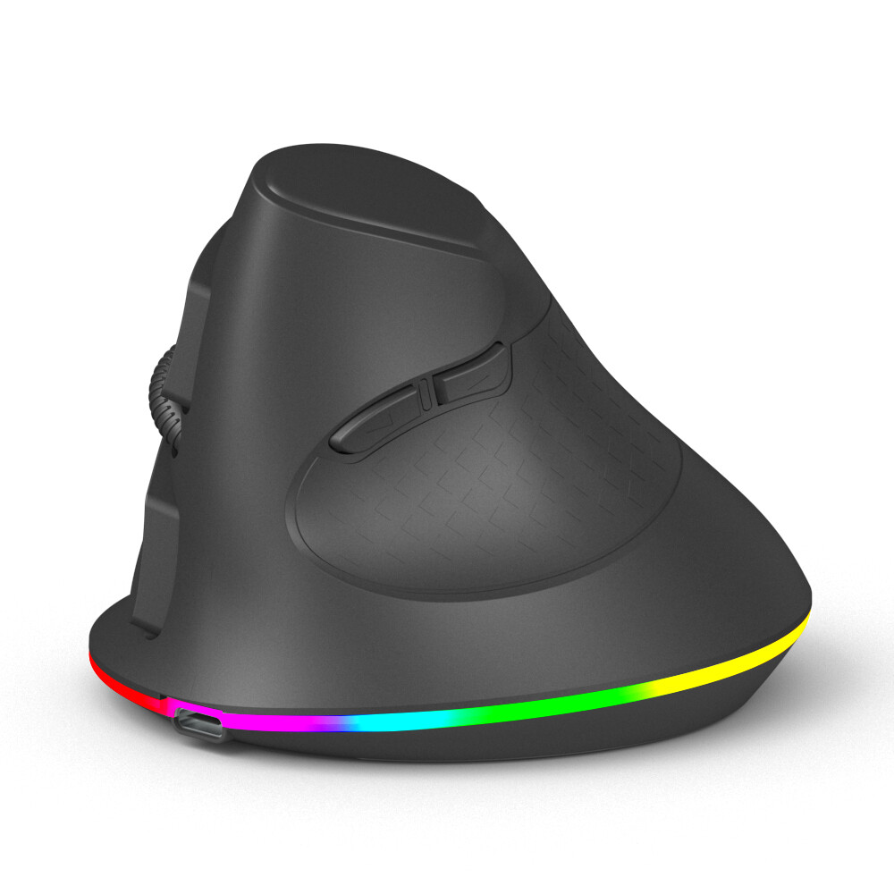 Vertical Mouse Ergonomic 2.4GHz and dual 5.1 Bluetooth-compatible Wireless