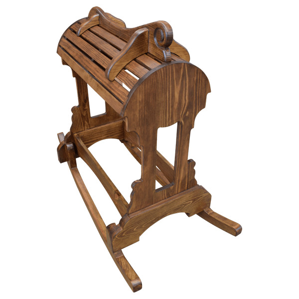 Wood Saddle Rack Stand / Rocking chair