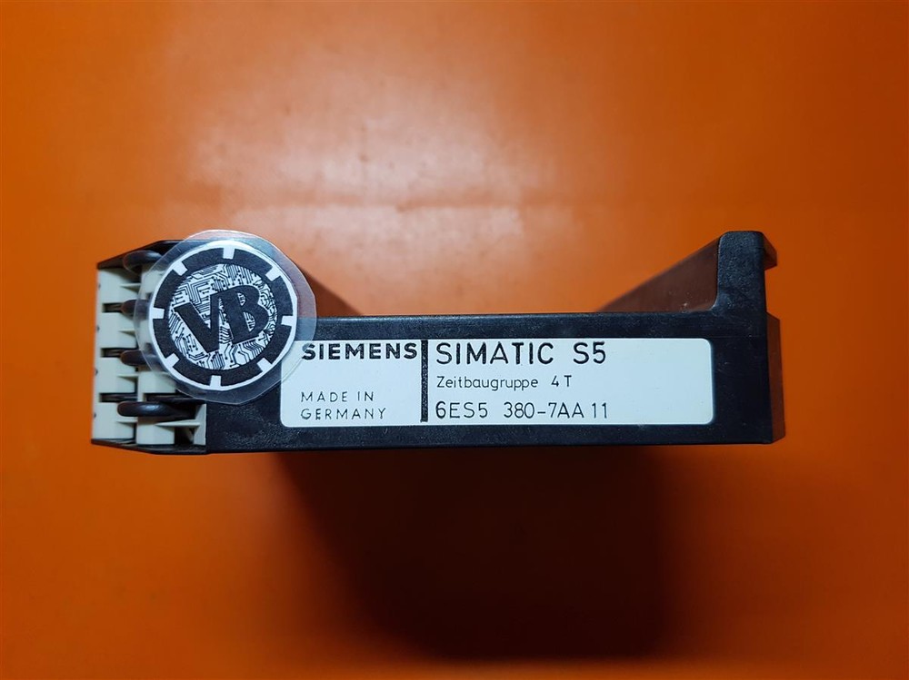 Siemens 6ES5 380-7AA11 Simatic S5 Time Module 4T
