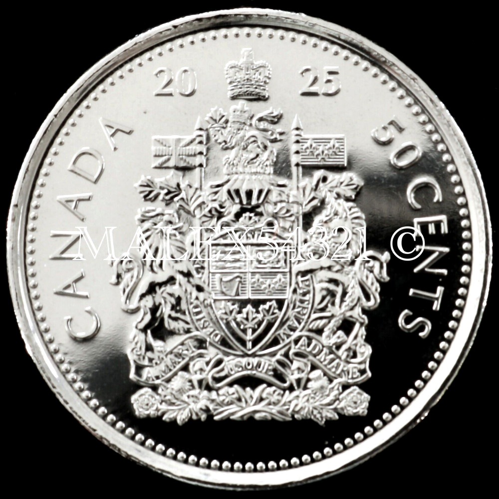 🇨🇦​ CANADA 2025 50 CENTS UNCIRCULATED