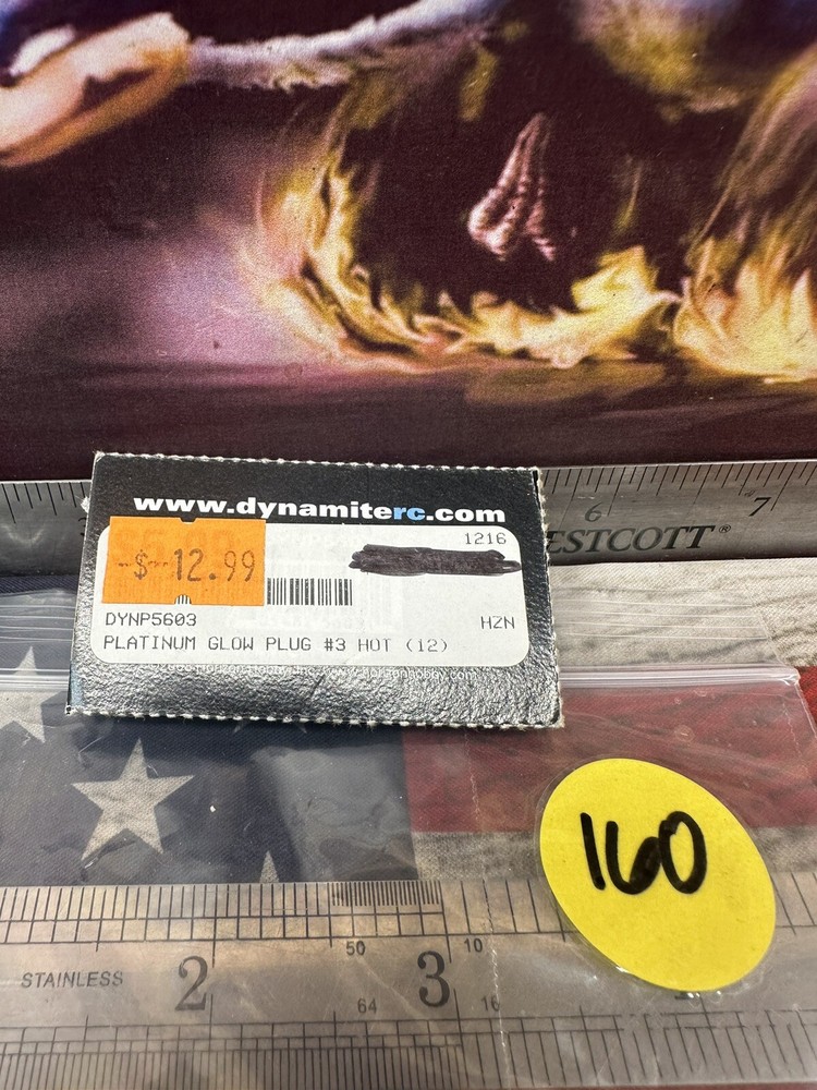 Dynamite Platinum DYNP5603 Platinum #3 Hot Glow Plug