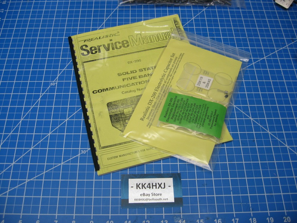Realistic DX-200 Capacitor Repair/rE-Cap Kit - Multiple Options available