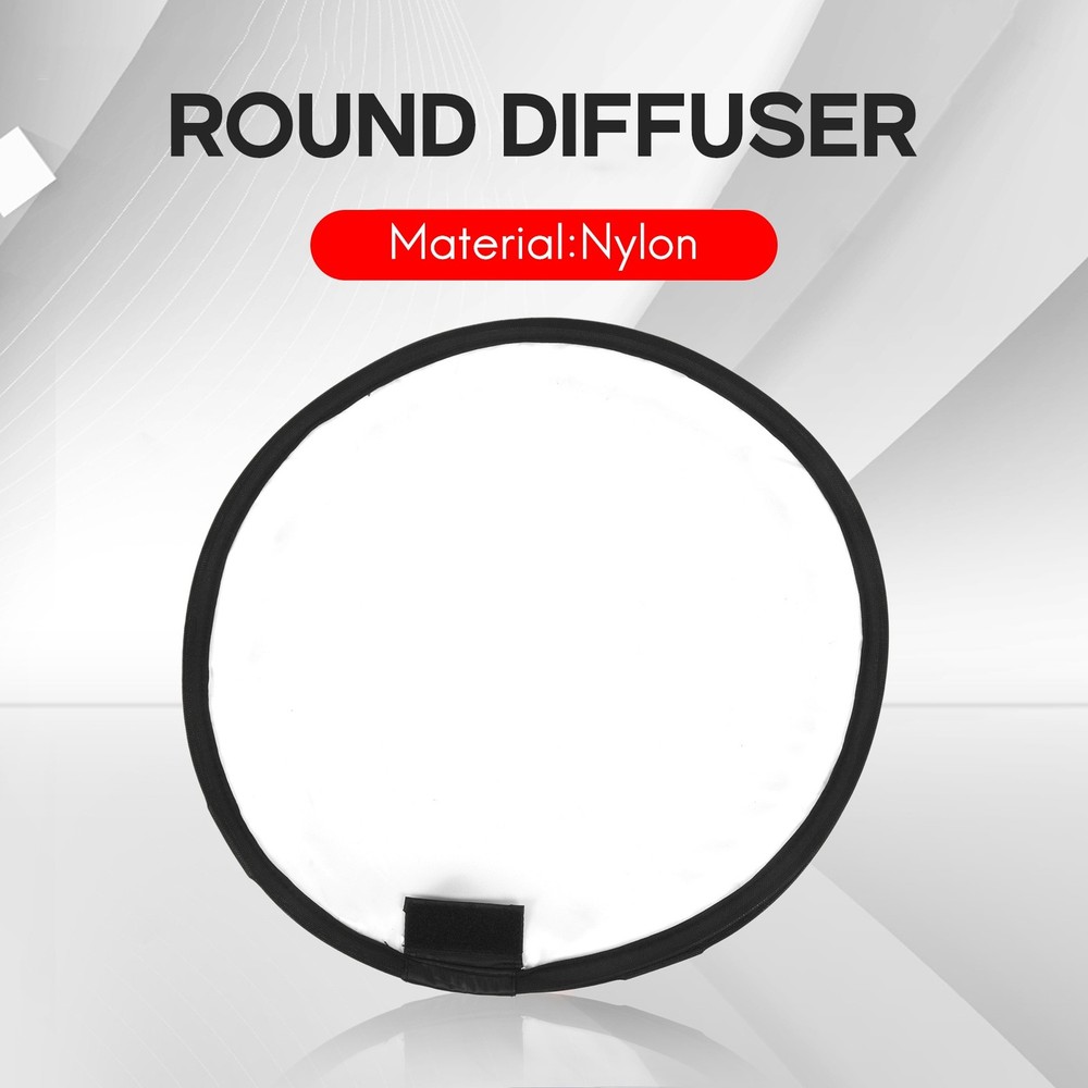 40Cm Round Universal Portable Speedlight Softbox Flash Diffuser On-Top Soft9165