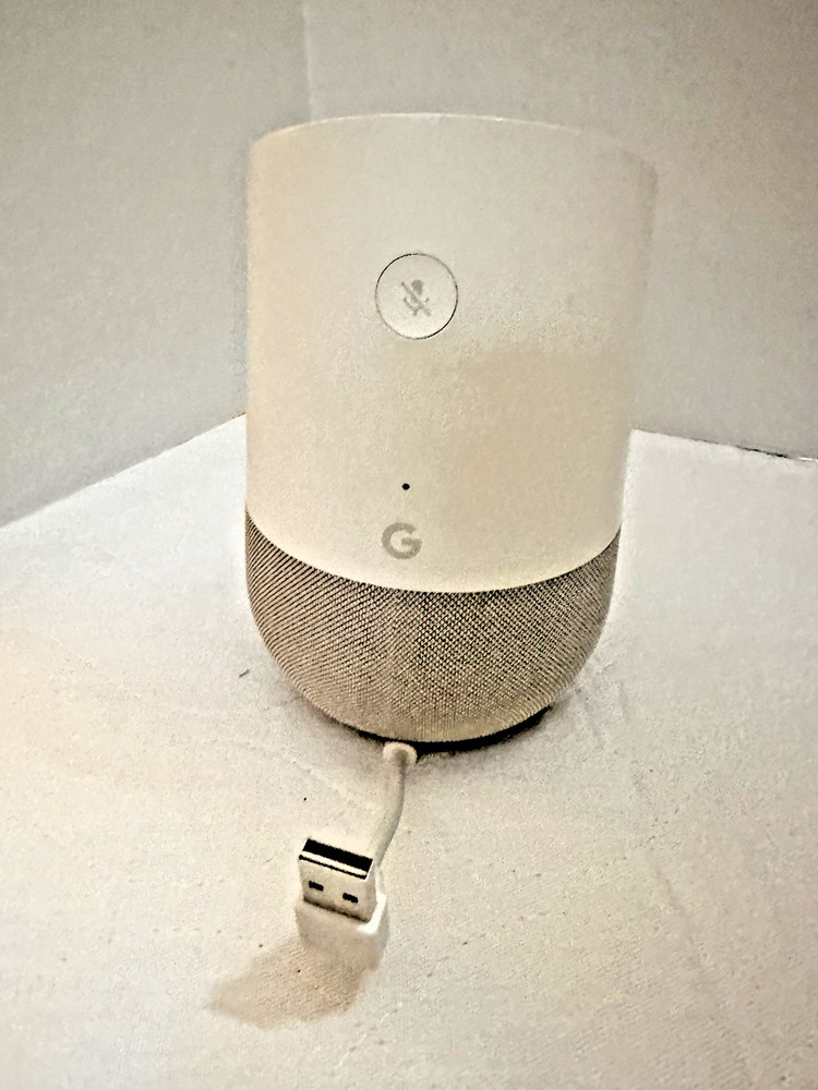 Google Home Smart Assistant Bluetooth speaker - White Slate (US)