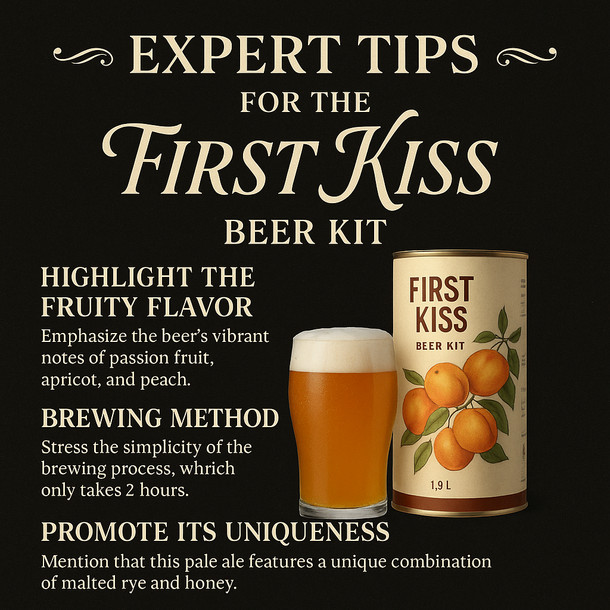 Label Peelers First Kiss Beer Kit