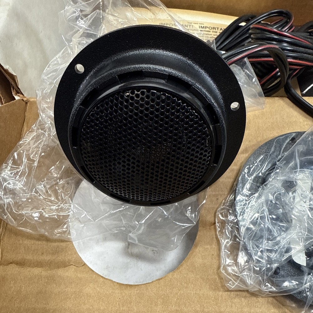 Phase Linear PT75 Old School Car Audio Component Tweeter System 087-20480 NOS