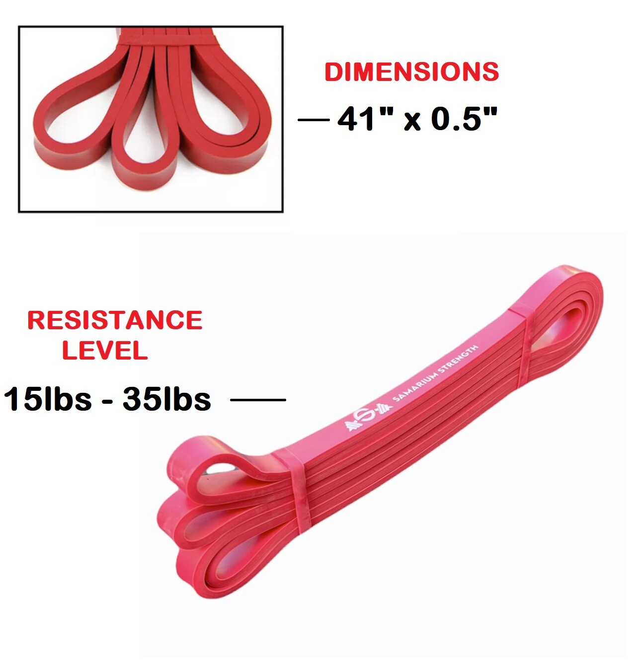 Heavy Duty Resistance Bands Set Loop For Gym Exercise Pull up Fitness Workout US