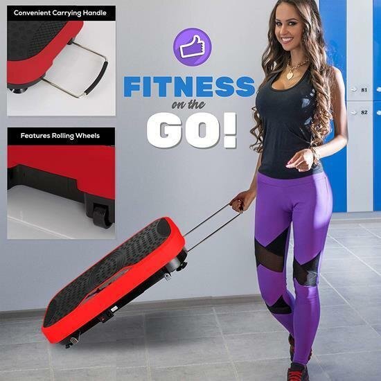 Hurtle Fitness Vibration Platform Machin Exercise Machine Workout Trainer Fast