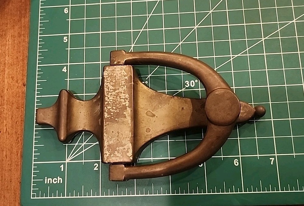 Vintage Brass Door Knocker 7" - gw7