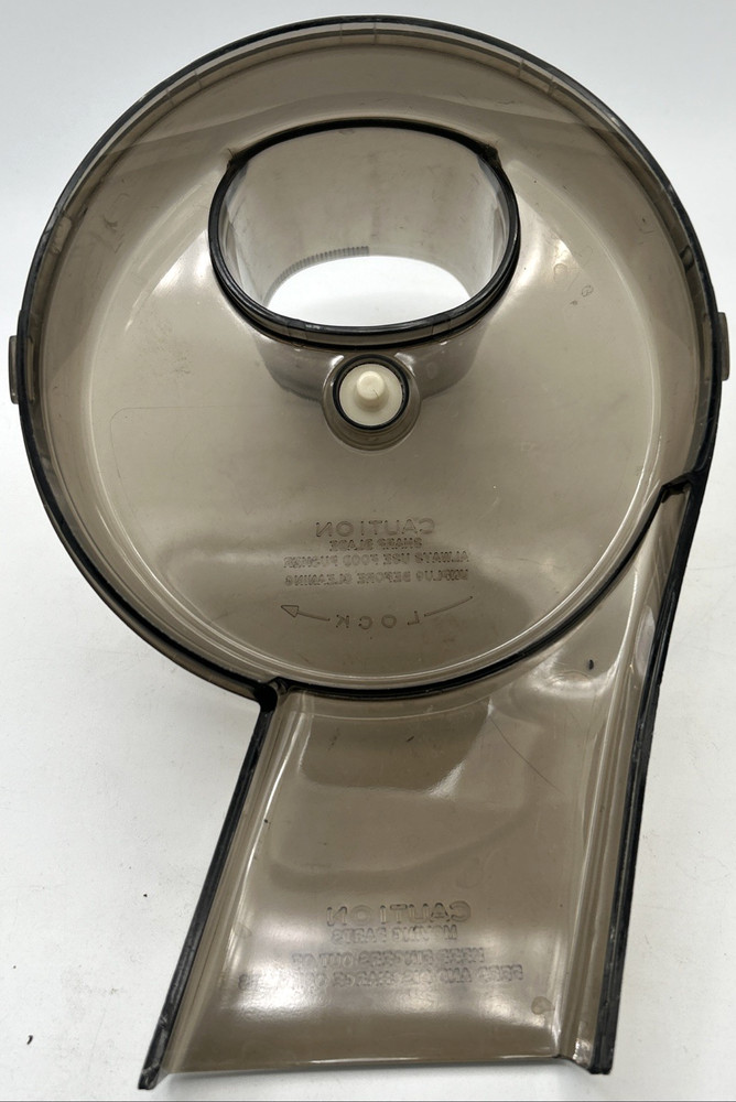 Oster Regency Kitchen Center Food Processor Base Chute Lid