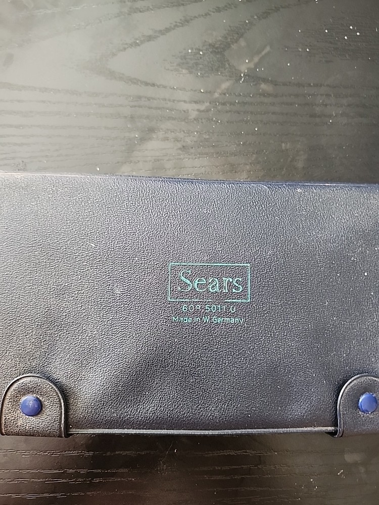 1960s sears precision drafting kit never used.. marking is sears west germany