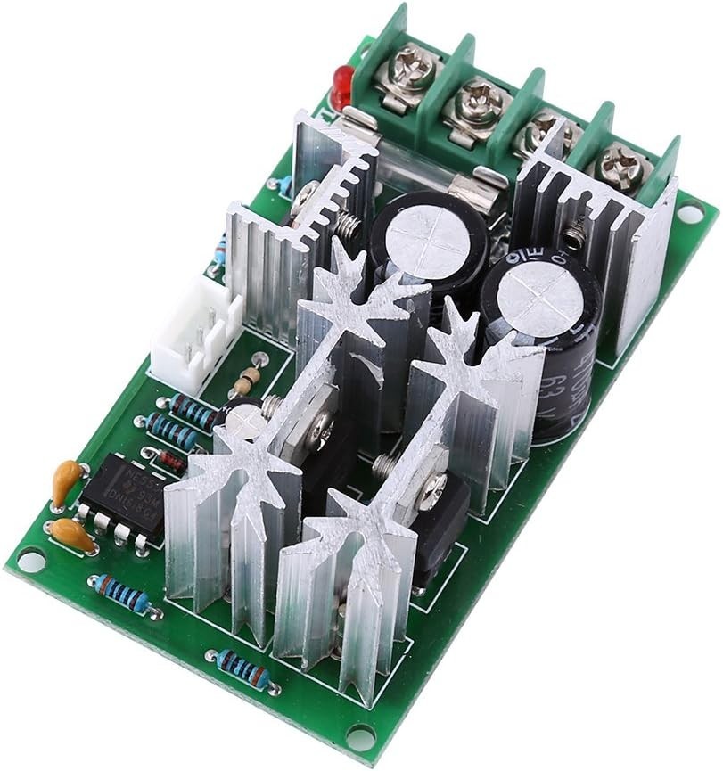 Compact 20A PWM DC Motor Speed Controller | 10V-60V High Efficiency Module