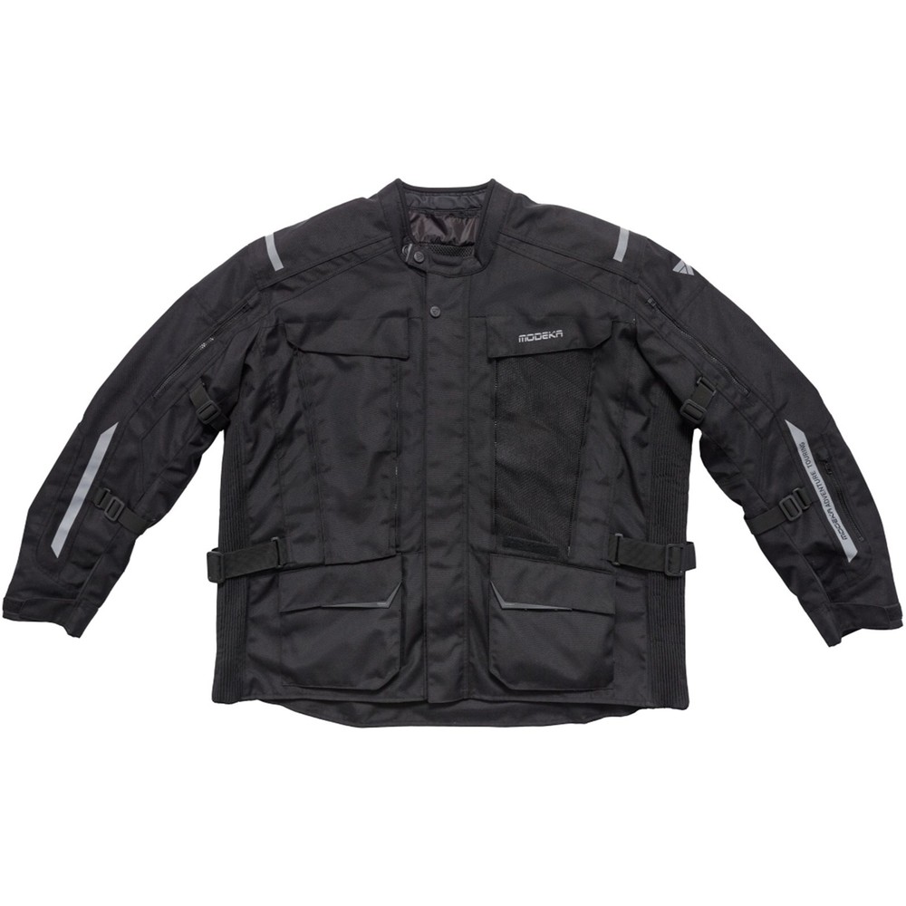 Modeka Motorcycle Jacket Varus Plus - Plus Size Waterproof Well Ventilated