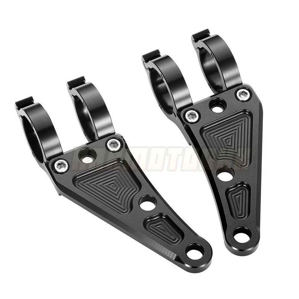48mm Motorcycle Fork Tubes Headlight Mount Bracket Fork Head Lamp Holder