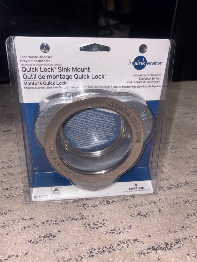 Insinkerator Quick Lock Sink Mount Food Waste Disposer