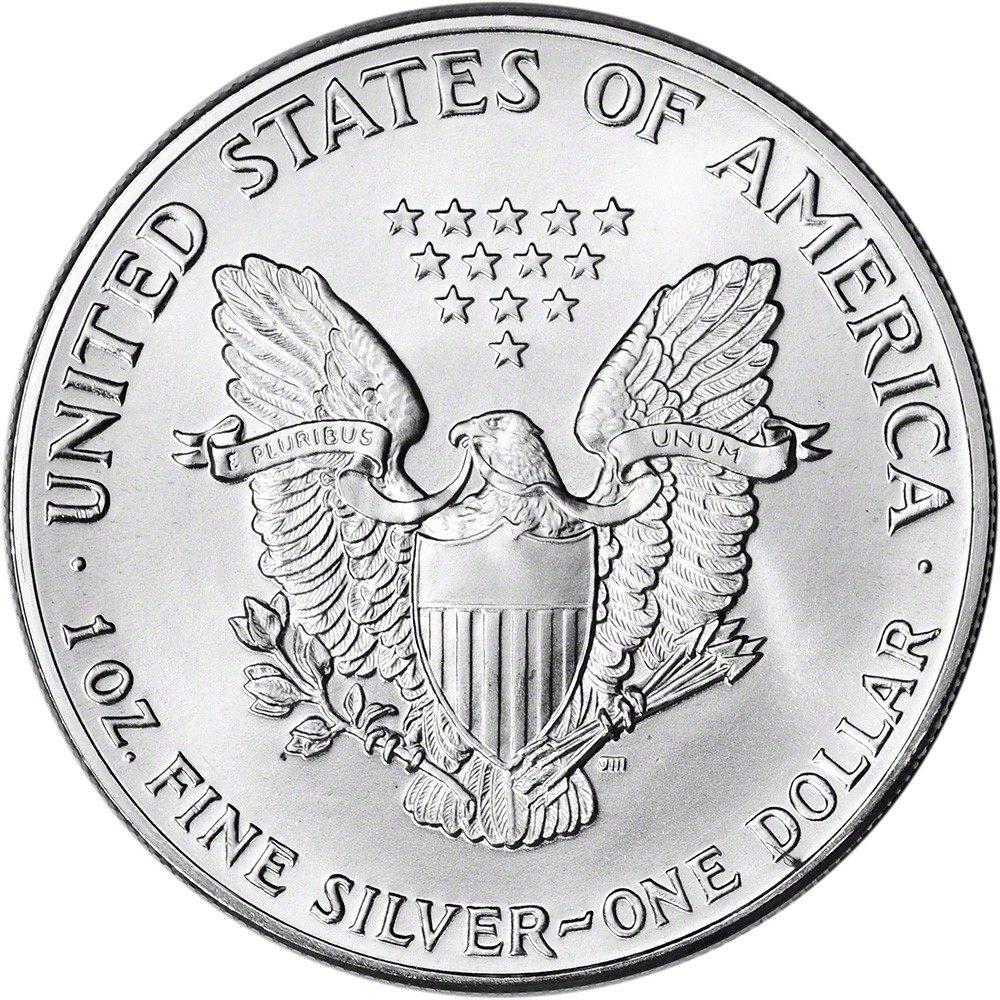 1987 American Silver Eagle Coin - NGC MS69