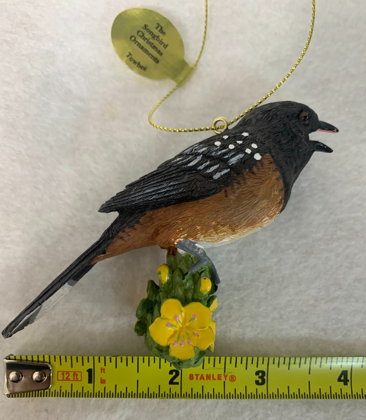 Danbury Mint~ Songbird Christmas Ornaments~Information Card~CHOICE