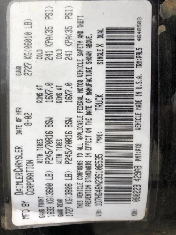 2001-2004 Dodge Dakota Transfer Case Assembly OEM nv233