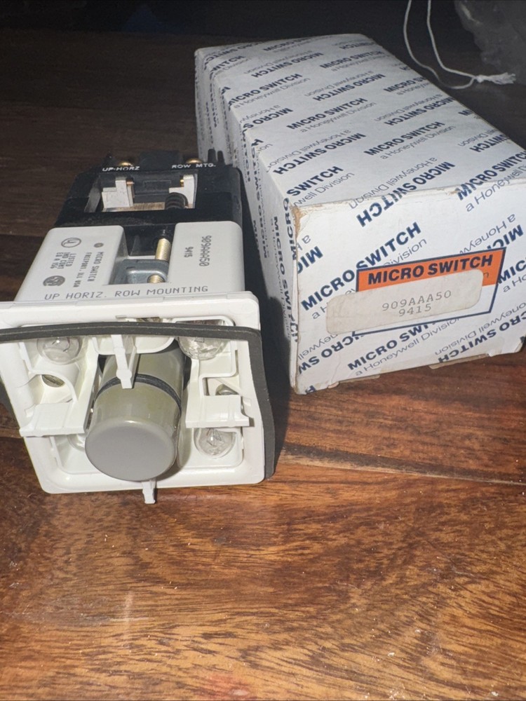 Honeywell Micro Switch 909AAA50 Operator Indicator Switch 120V, LO1