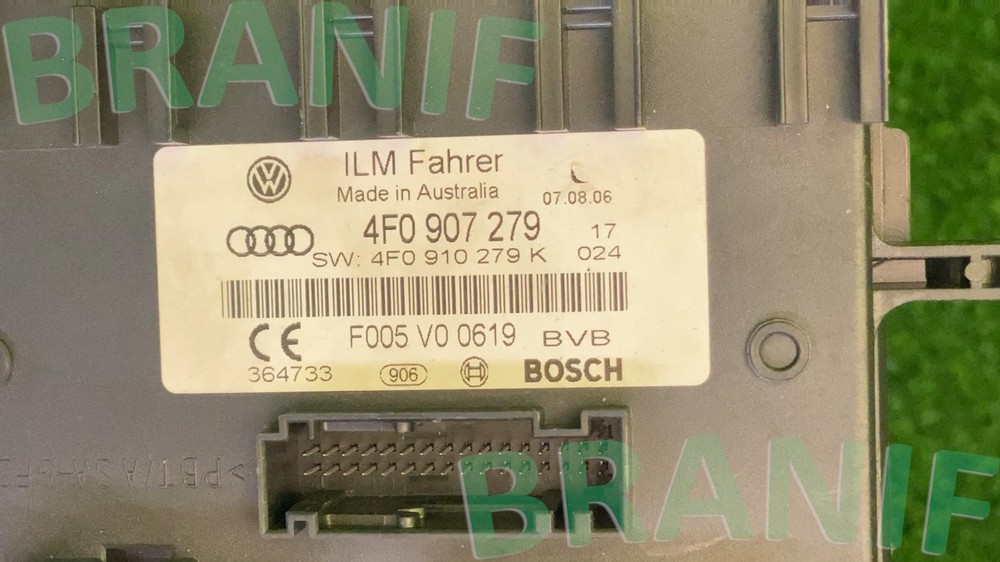 2005-2011 AUDI Q7 ONBOARD CONTROL SUPPLY MODULE 4F0907279 OEM