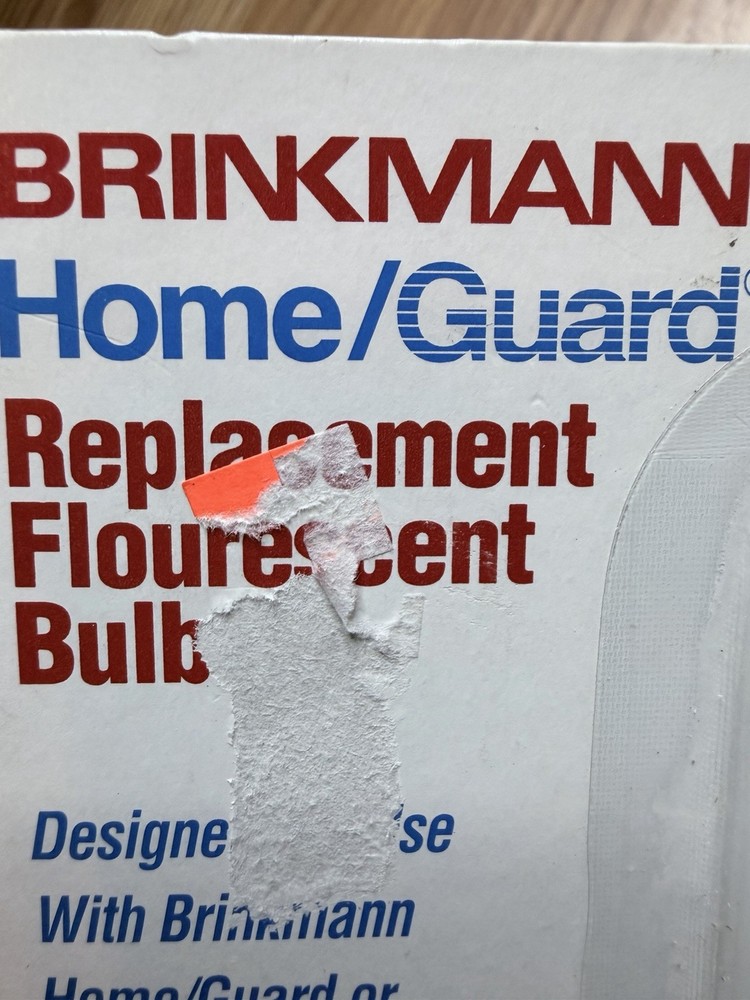 1997 Brinkmann Home/Guard Replacement Fluorescent Bulb