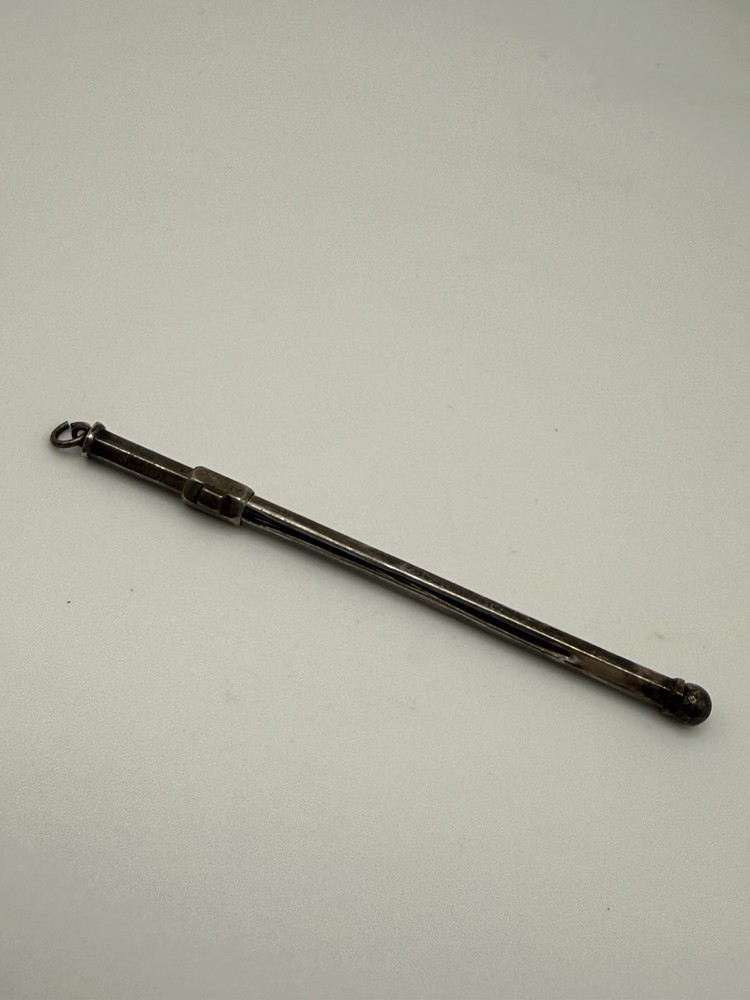 Vintage sterling silver retractable swizzle stir sticks