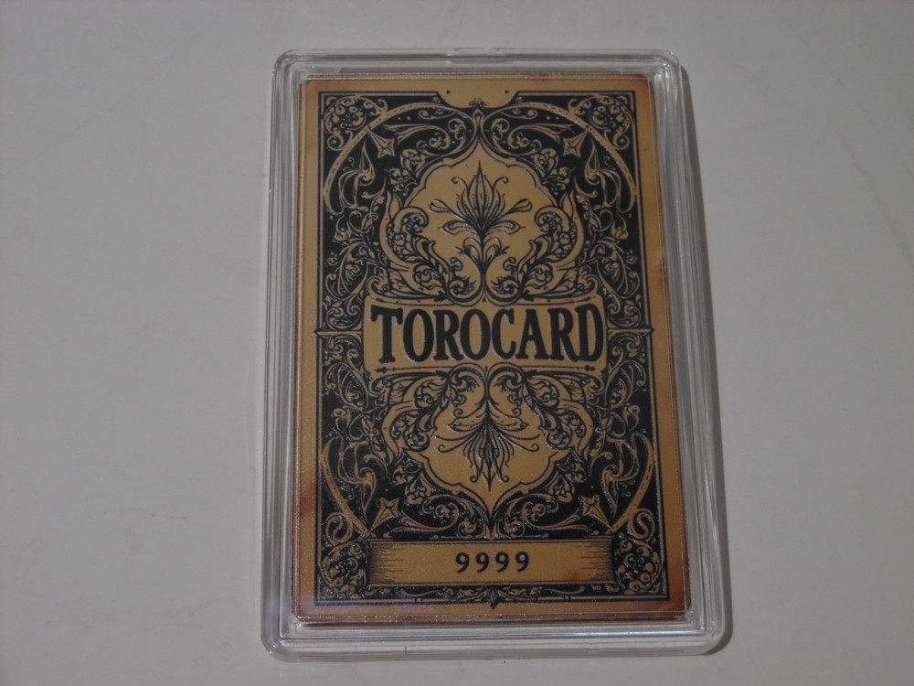 Torocard Strength Colorized 1 oz Copper Card In Capsule