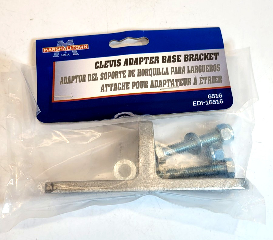 Marshalltown Clevis Adapter Base Bracket  6516