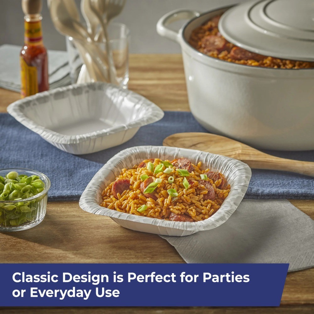 Extra Deep Paper Bowls, 50 Count, 15 fl oz