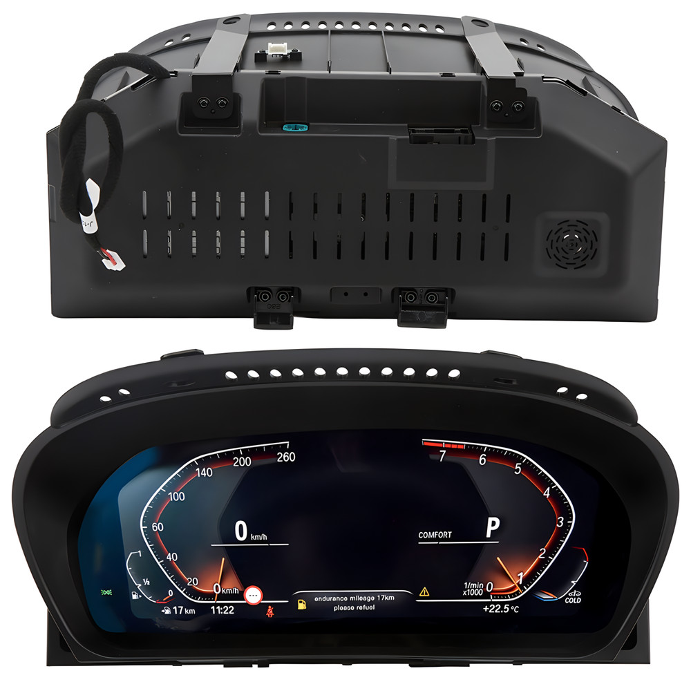 12.3'' Speedometer CarPlay For BMW 5 6 Series E60 E61 E63 E64 Instrument Cluster