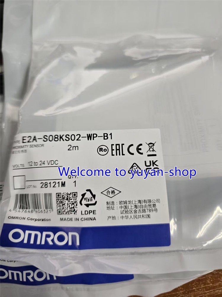 1PCS NEW FIT FOR E2A-S08KS02-WP-B1-2M proximity switch sensor #T1598A YS
