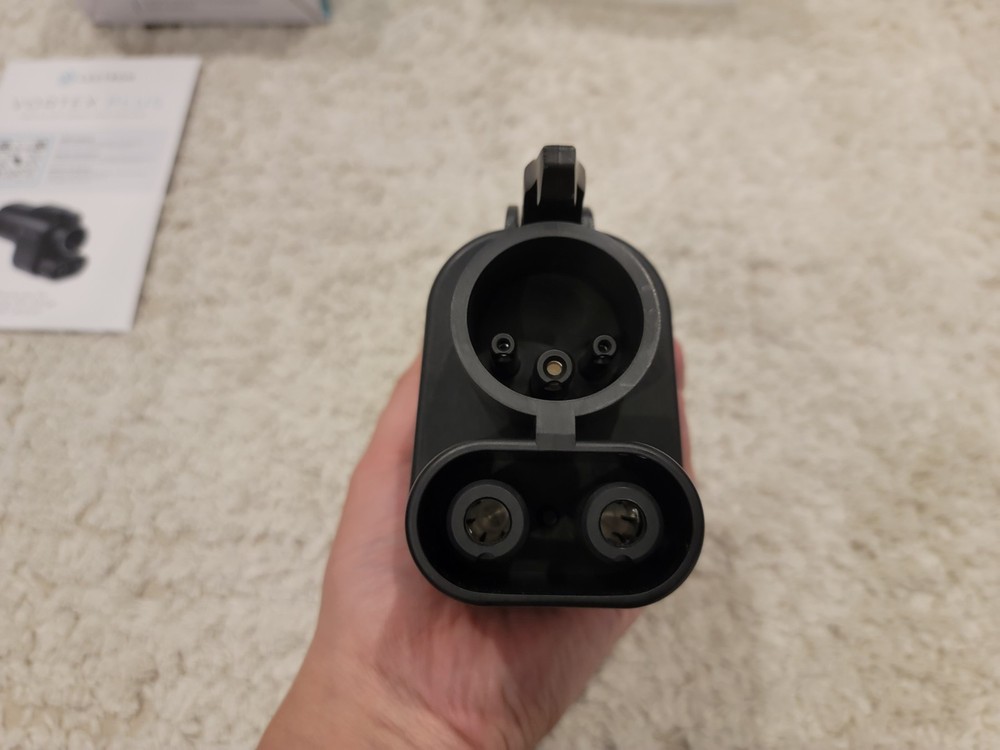 Lectron Vortex Plus NACS to CCS EV Adapter w/ Interlock 500A 1000V