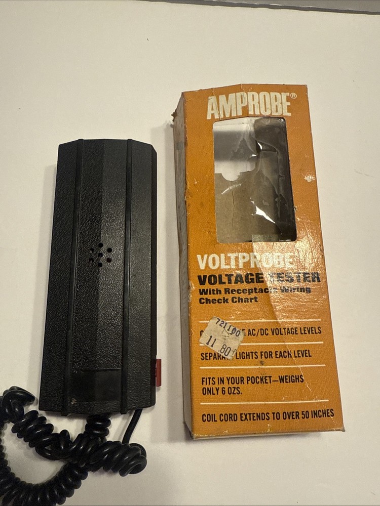 Amprobe Voltprobe Voltage Tester + 5 Recorder Charts