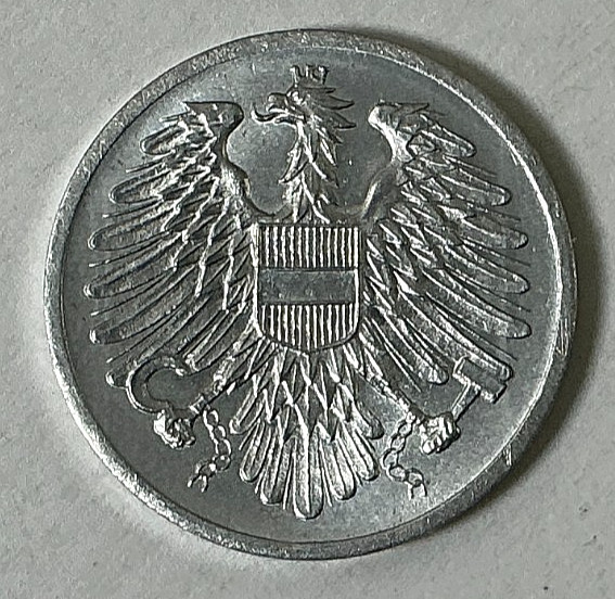 1957 Austria 2 Groschen KM# 2876 Uncirculated