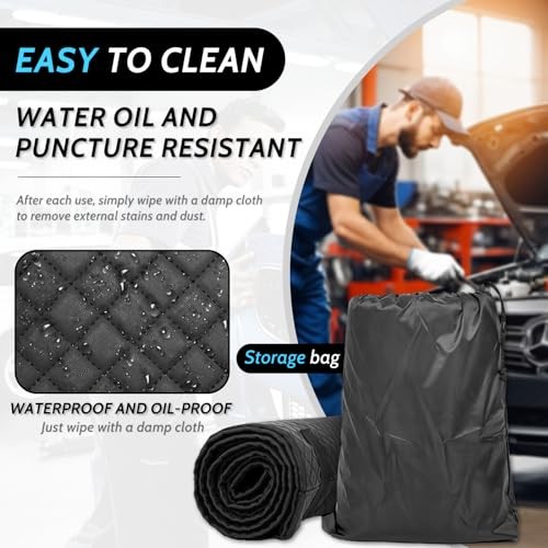 Upgraded Rolling Creeper Mat, Magic Creeper Rolling Mat, 60''x28'' Portable