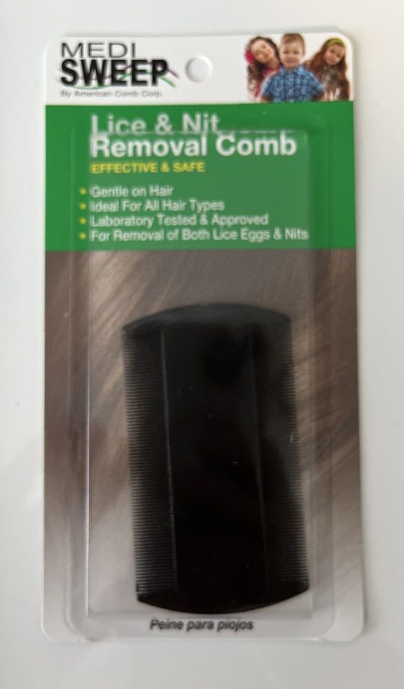 Lice Comb Two Metal Comb & One Plastic Comb