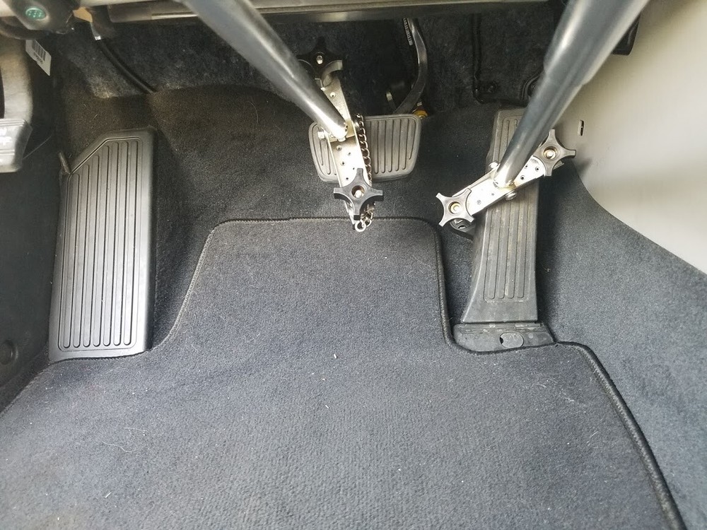 Driving Aids push handle/Thumb Controls, Automatic Cars. Disability/Handicapped