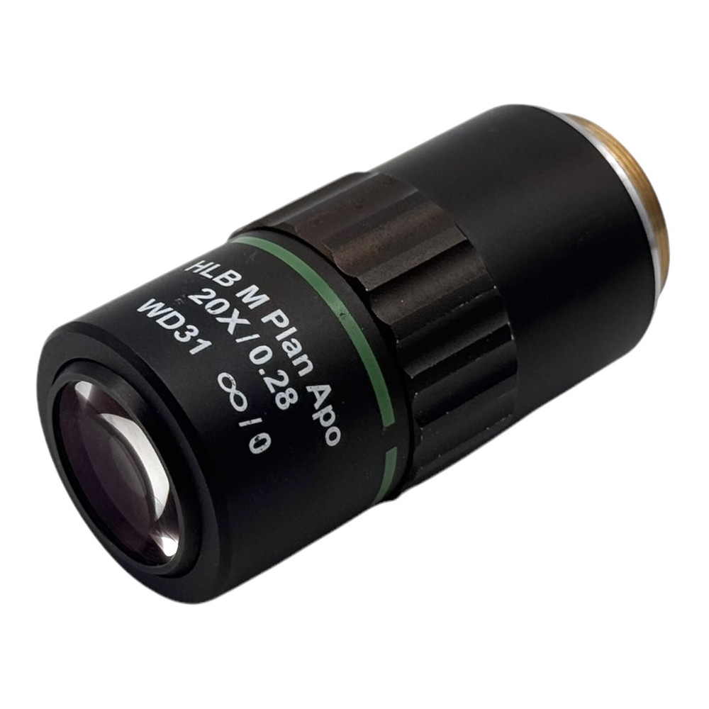 Mitutoyo HLB M Plan Apo 20x/ 0.28 WD31 ∞/0 Microscope Objective -used-