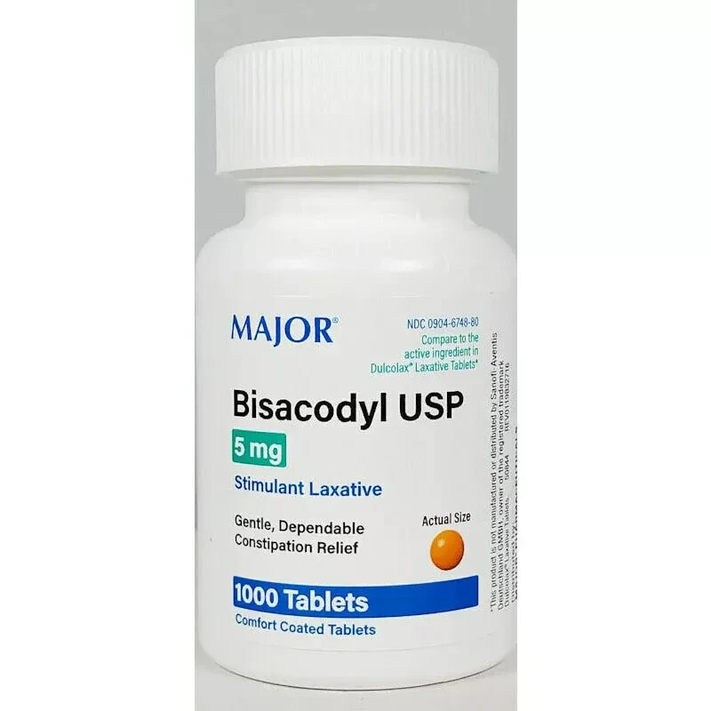 BISACODYL 5 MG EC TAB 1000 ct