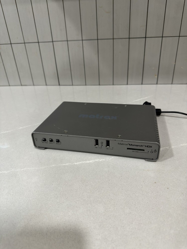 Matrox Monarch HDX Dual-Channel H.264 Video Encoder