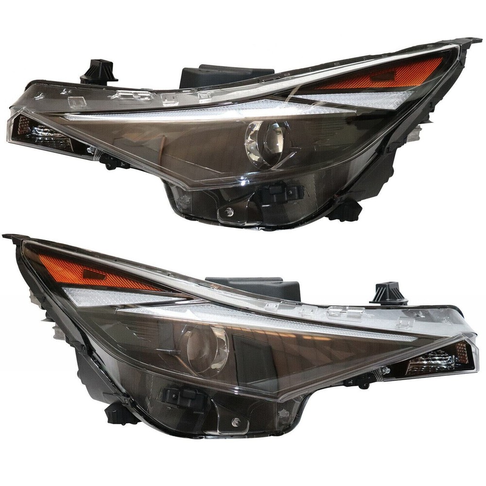 Front Headlight Halogen LED for Elantra 2021-2022 Driver Passenger Side