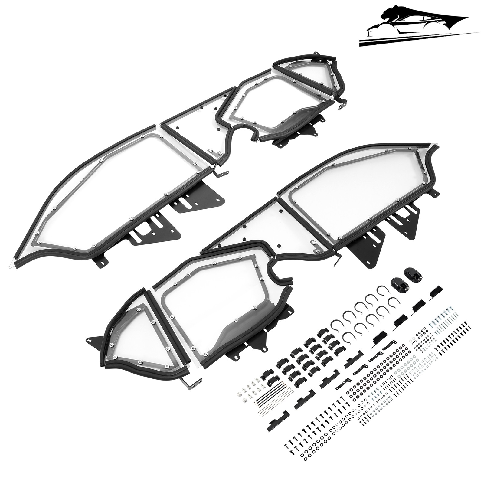 For Can-Am Maverick X3 Max X DS Turbo 2017+ Hard Upper Doors Cab Enclosure